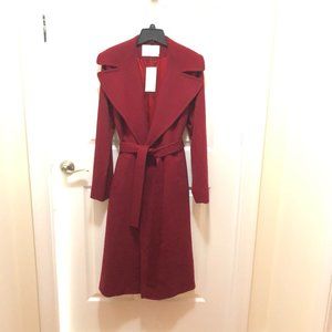Fleurette Coat, Currant - Size 10